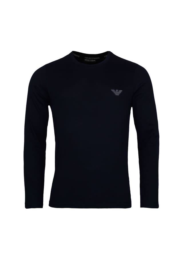 

Рубашка с длинными рукавами Emporio Armani, синий