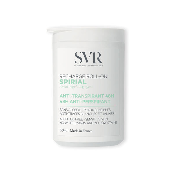 

Сменный блок шарикового антиперспиранта, 50 мл Svr Spirial