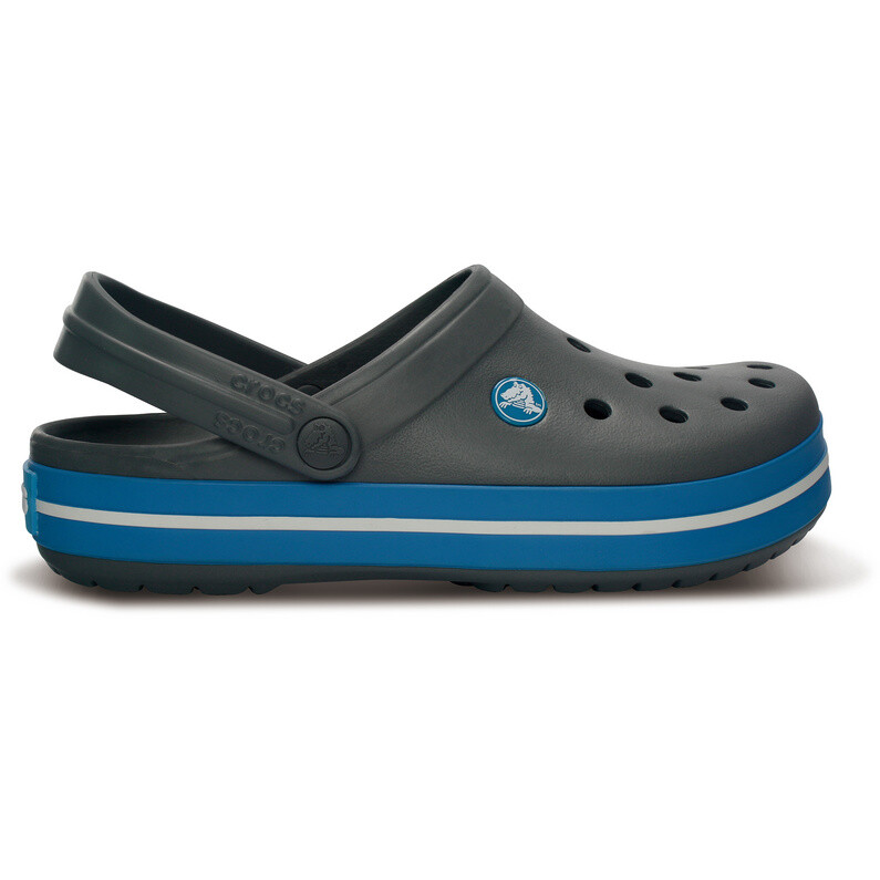 

Сандалии с ремешком под крокодила Crocs, серый