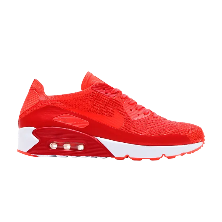 

Кроссовки Nike Air Max 90 Ultra 2.0 Flyknit 'Bright Crimson', красный