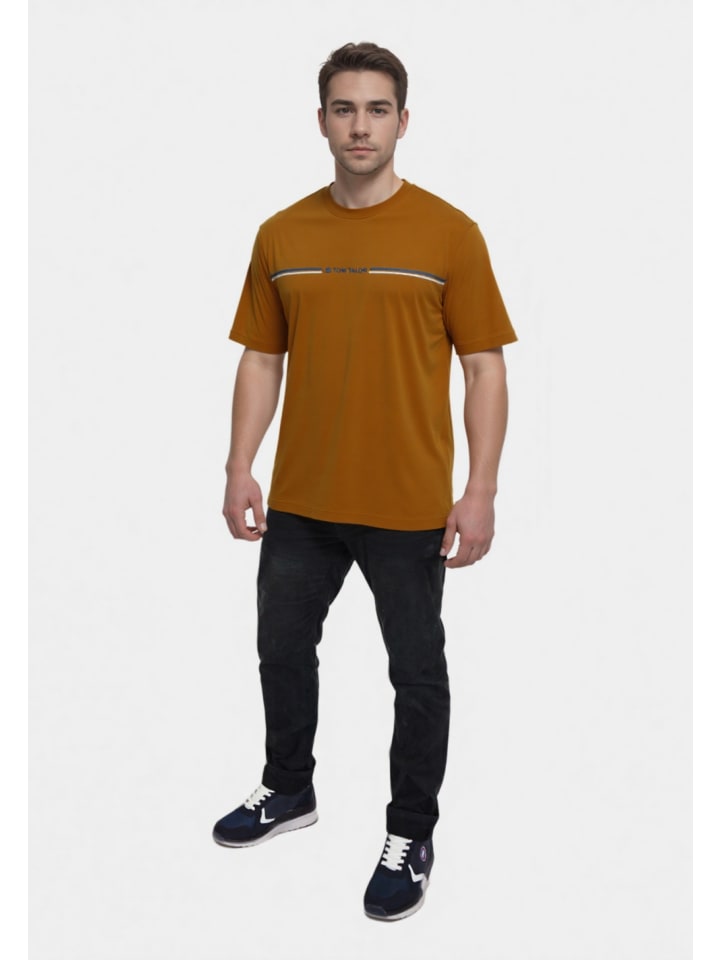 

Tom Tailor Футболка коричневого цвета, Коричневый, Tom Tailor Футболка коричневого цвета
