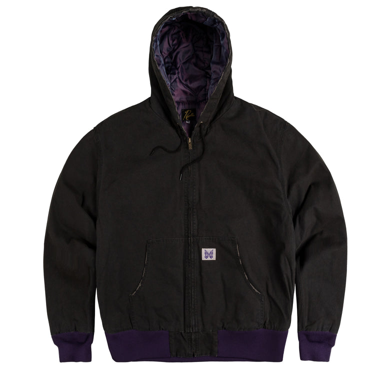 

Худи zipped work hoody Needles, черный