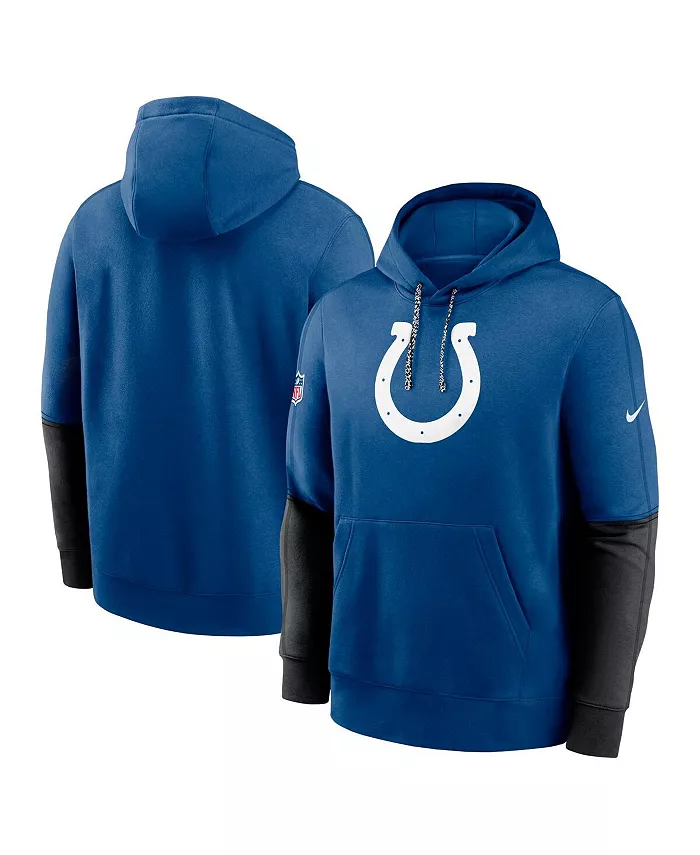 

Мужская толстовка с капюшоном Royal Indianapolis Colts 2024 Sideline Club Nike