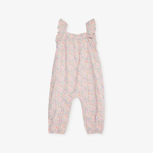 

Песочник H&M Adorables из хлопка с цветочным принтом 4-36 месяцев, белый