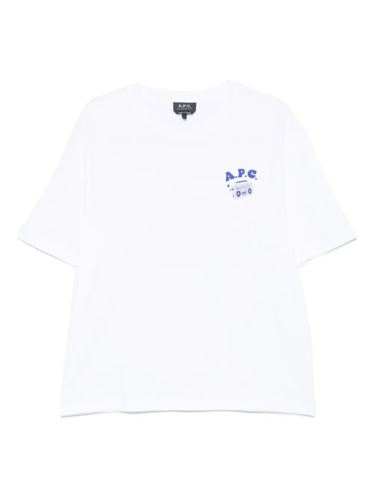 

Футболка с логотипом A.P.C., белый
