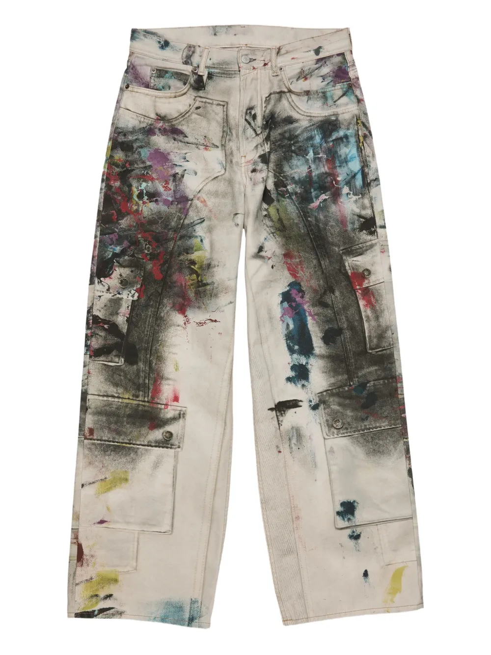 

Хлопковые джинсы Acne Studios, белый