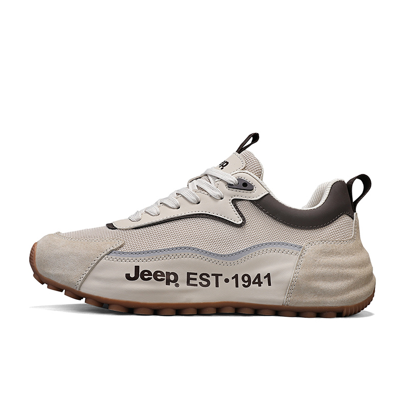 

Низкие повседневные туфли мужские Jeep, Beige