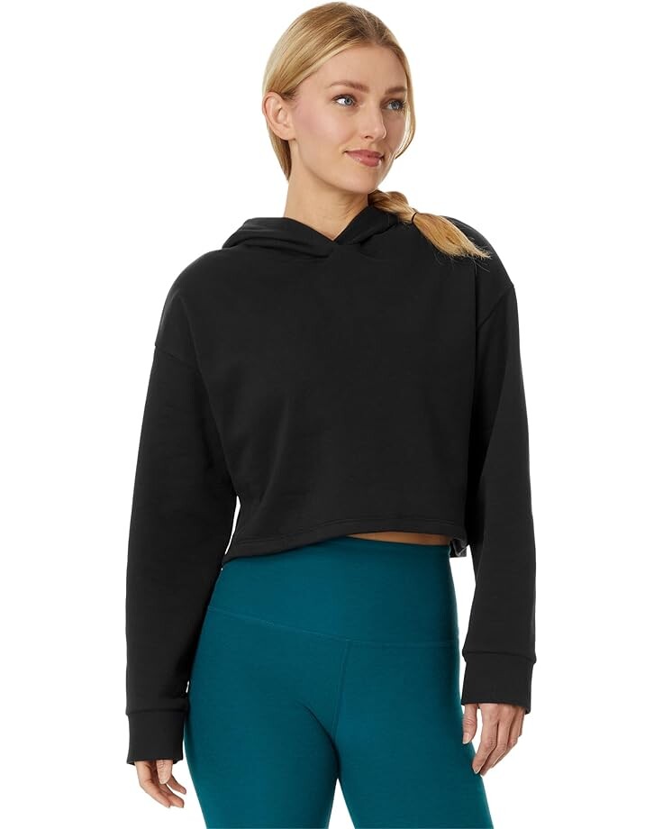 

Худи Beyond Yoga Happiness Cropped Hoodie, черный