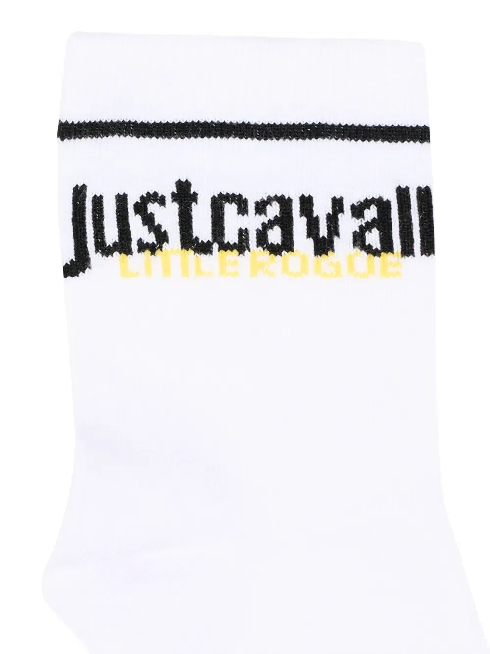 Носки с логотипом Just Cavalli Kids, белый — фото 3