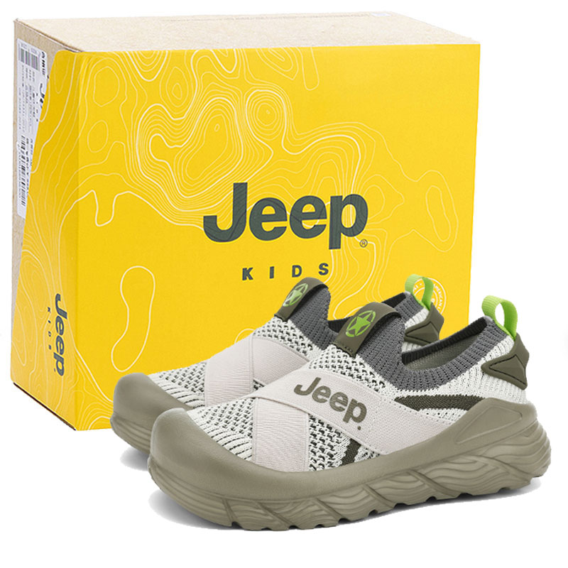 Детская повседневная обувь для детей Jeep, зеленый — фото 2