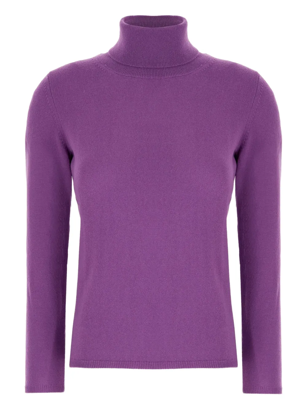 

Кашемировый свитер с воротником-гольф Andrè Maurice, фиолетовый