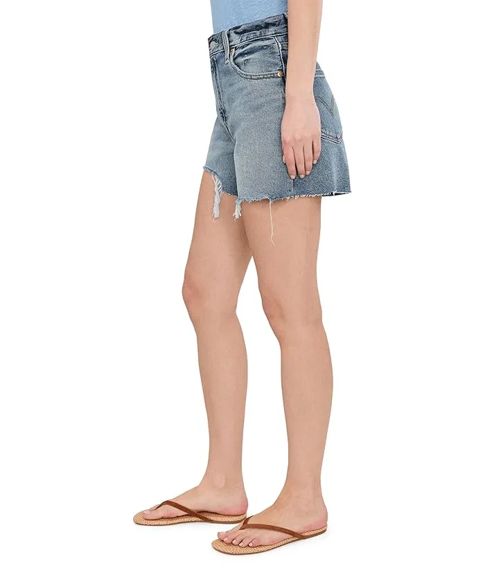 Шорты высокие Ribcage Short Zip Levi's Premium, Blow My Mind — фото 3