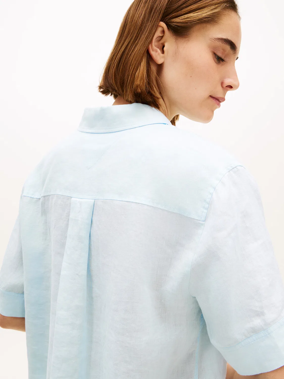 Блузка 'ESS' Tommy Hilfiger, Pastel Blue — фото 2