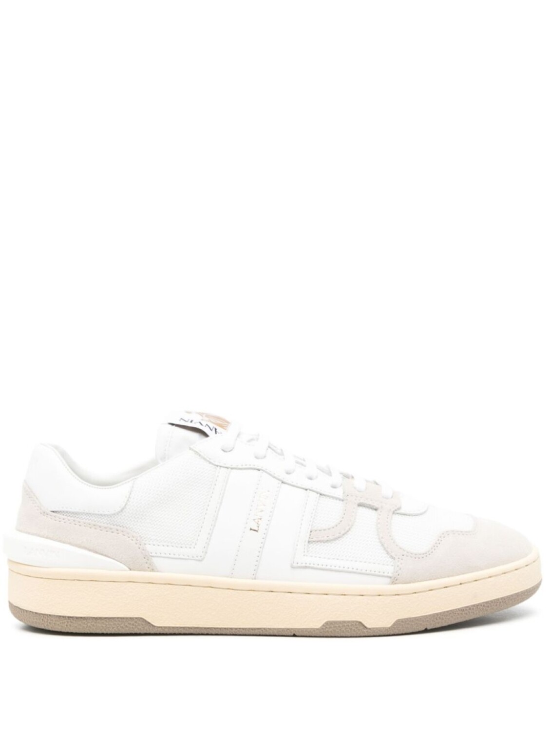 

Кроссовки из глины Lanvin, белый