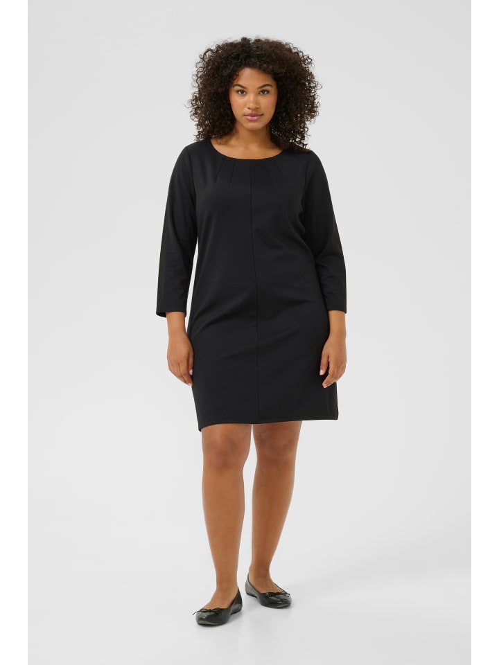 

Платье до колена KAFFE curve, глубокий черный