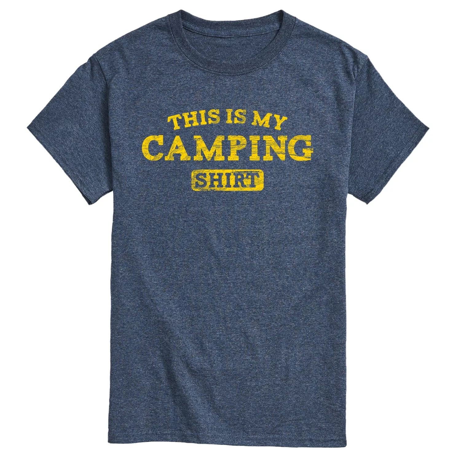 

Мужская футболка This Is My Camping Shirt Licensed Character