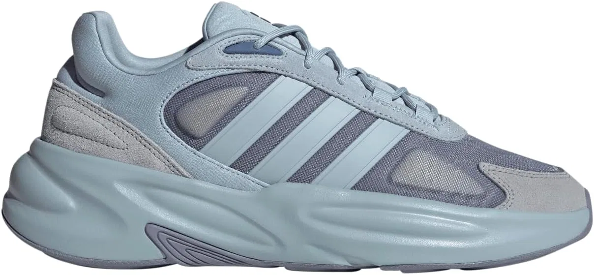 Мужские кроссовки Adidas Ozelle Cloudfoam, Silver Violet Wonder Blue Crew Blue