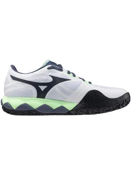 Мужские кроссовки для тенниса «Wave Enforce Tour 2 OC» от Mizuno, White X Mint X Blue — фото 3