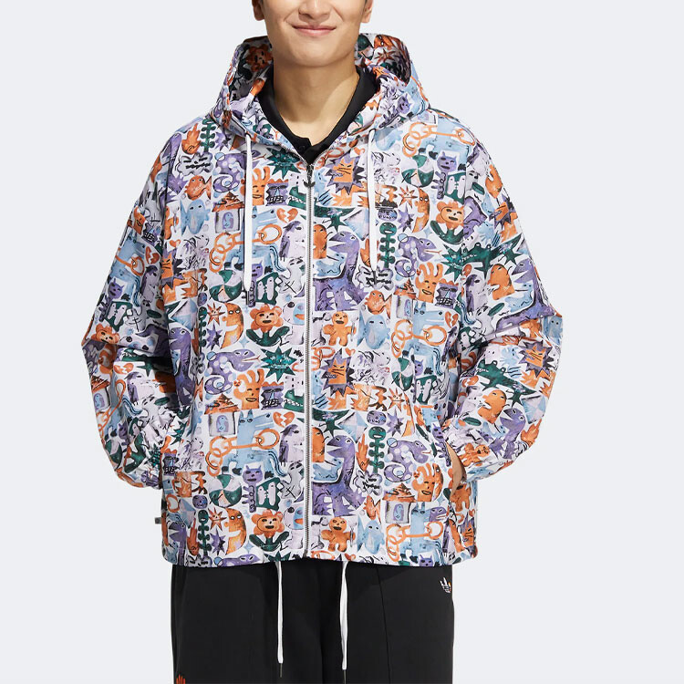 Куртка унисекс многоцветная Adidas Originals, цвет Multicolor — фото 2