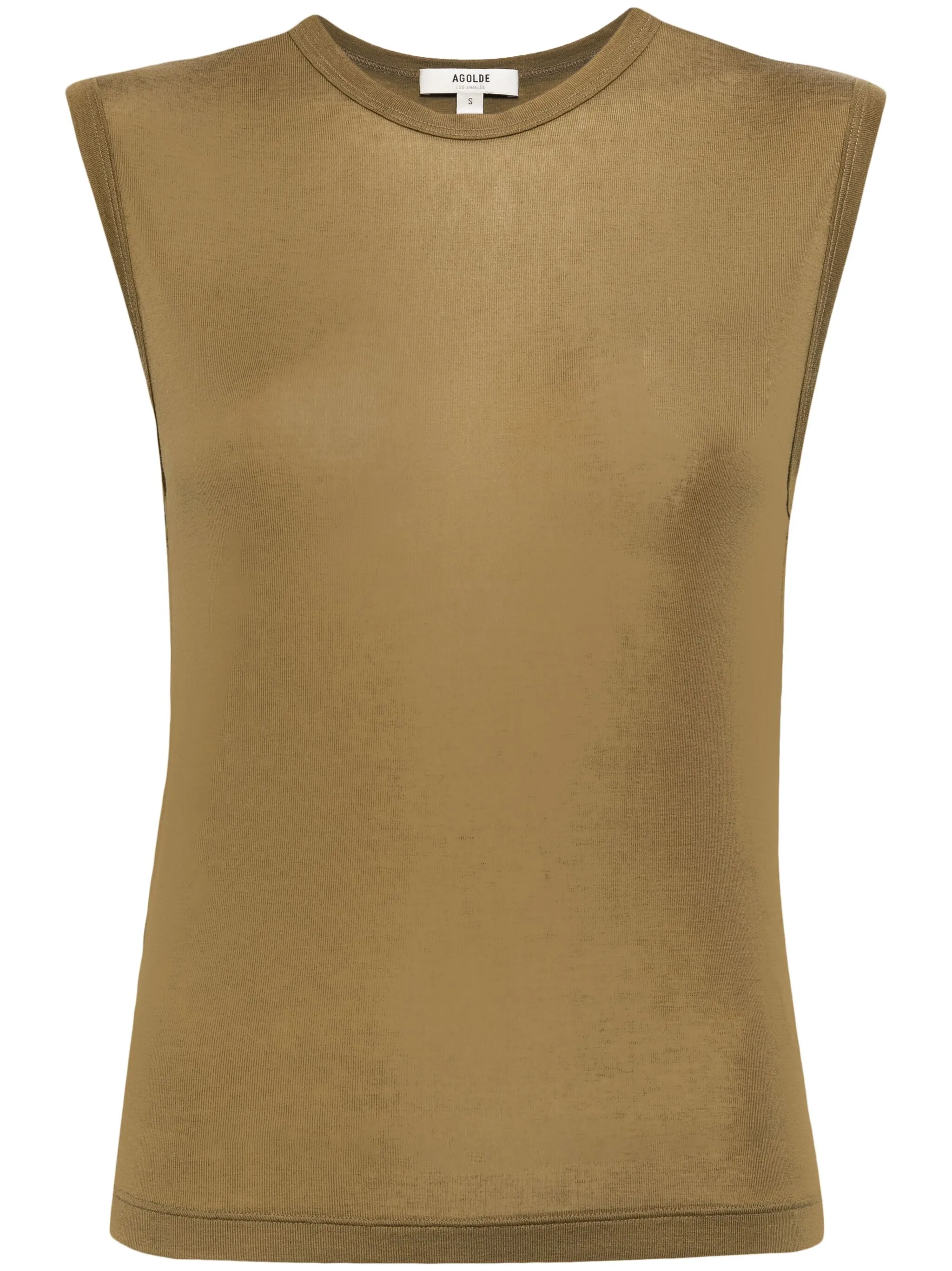 

Топ Nikita с круглым вырезом Agolde, зеленый