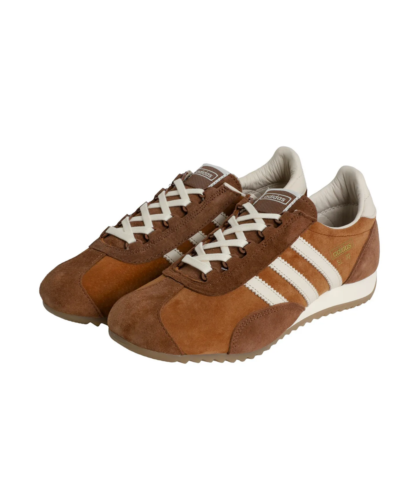 Кроссовки adidas Originals SL 72 PT для мужчин и женщин коричневые — фото 4