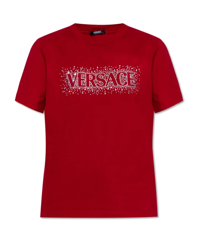 

Футболка с логотипом Versace, красный