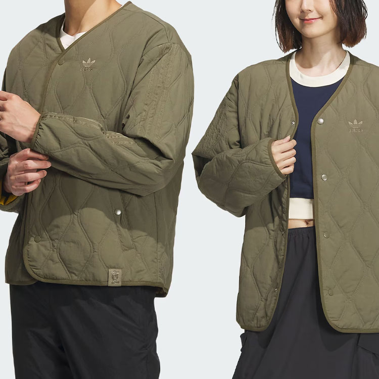 Пуховик Unisex Strata Olive Green Adidas Originals — фото 4