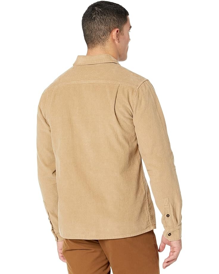 

Рубашка Rhythm Corduroy Long Sleeve Shirt, цвет Almond
