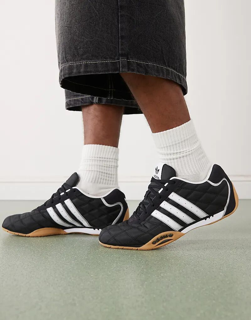 

Кроссовки adidas Originals AdiRacer черного и белого цветов