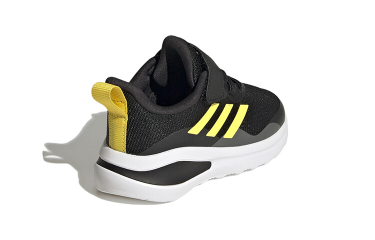 Кроссовки adidas Fortarun Toddler Shoes TD Low-top Black/yellow — фото 3