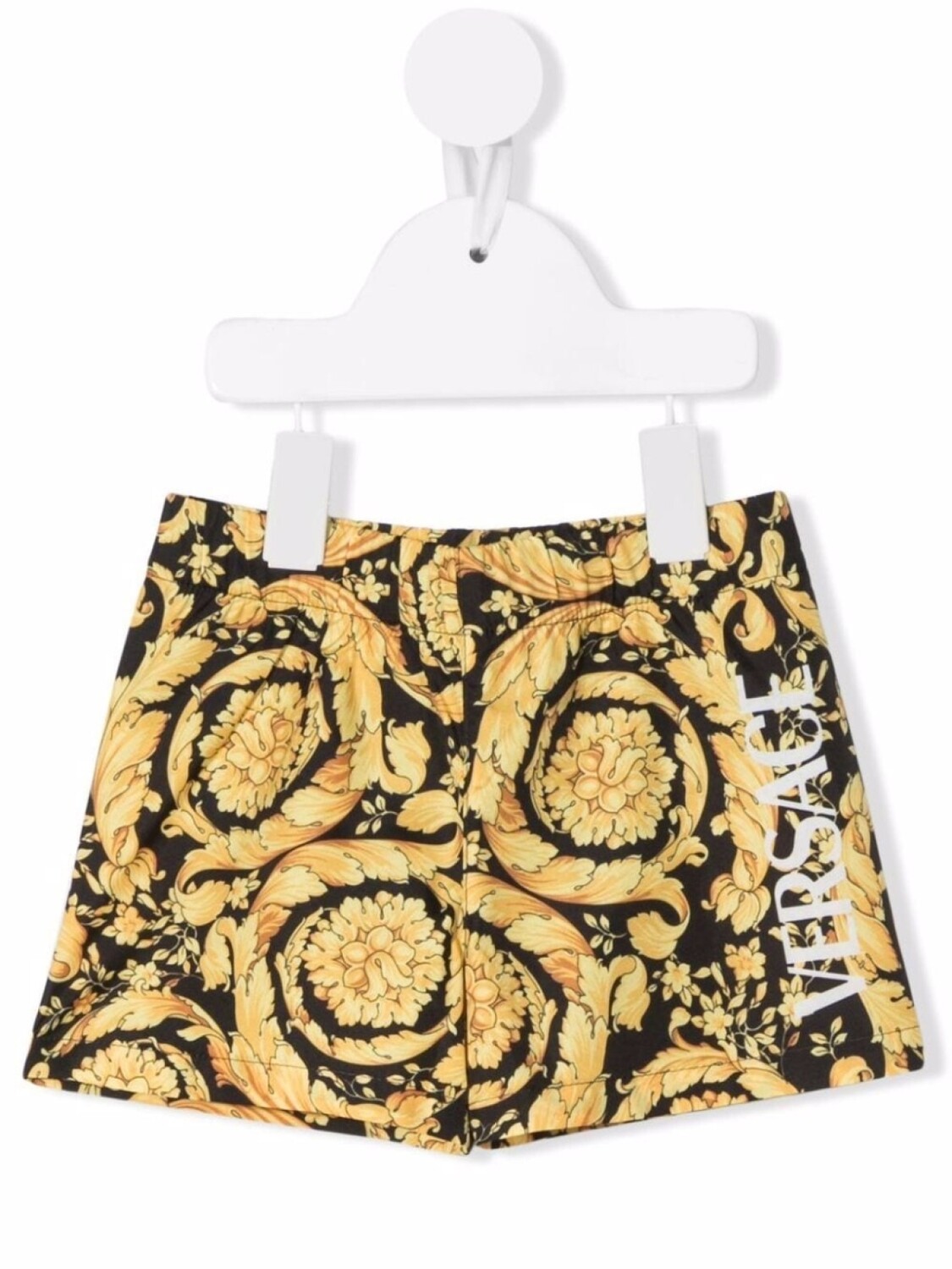 

Versace Kids плавки-шорты с принтом Baroque, золотистый, Желтый, Versace Kids плавки-шорты с принтом Baroque, золотистый