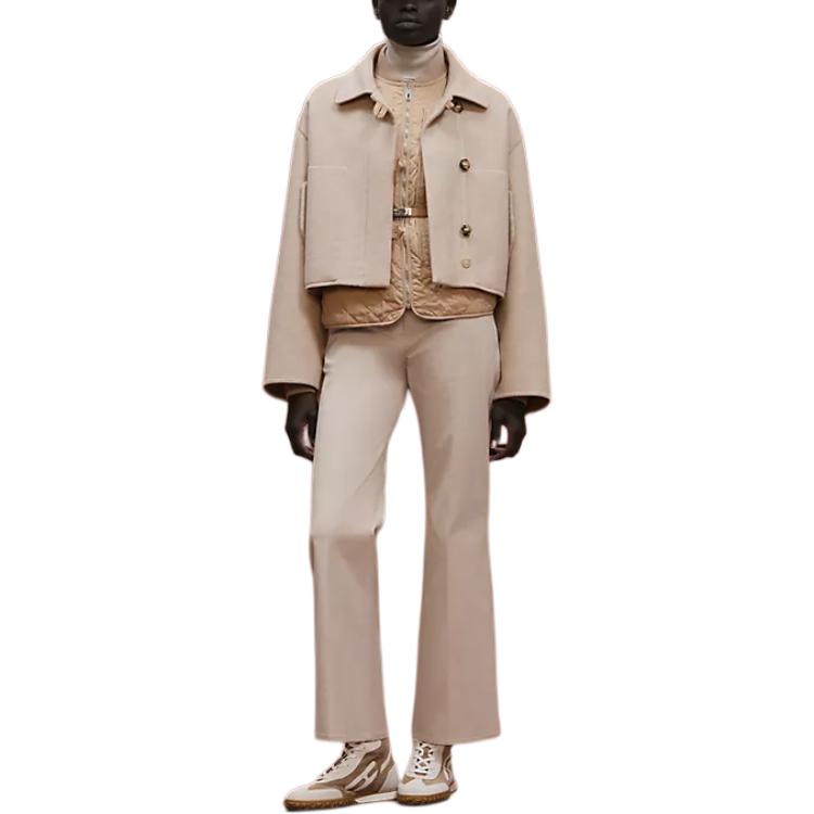 

HERMES Куртка FW25 женская, Beige