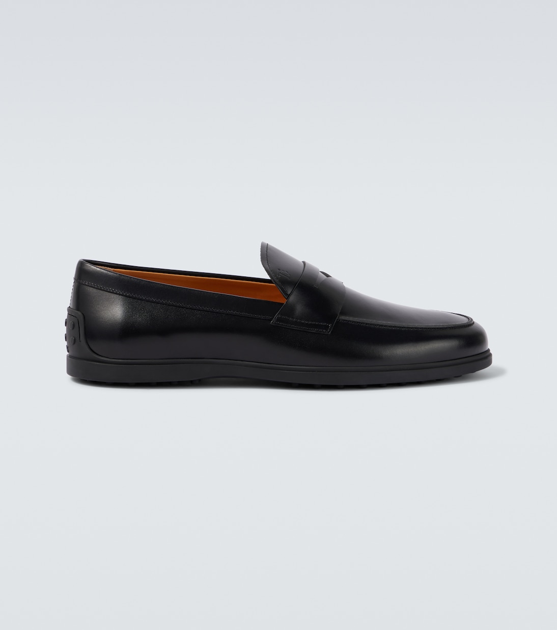 

Кожаные пенни-лоферы Tod's, черный