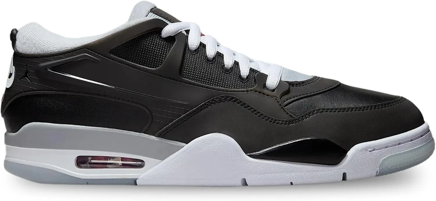 NIKE Мужские кроссовки Air Jordan 4 RM (FQ7939-004, черно-белые) — фото 2