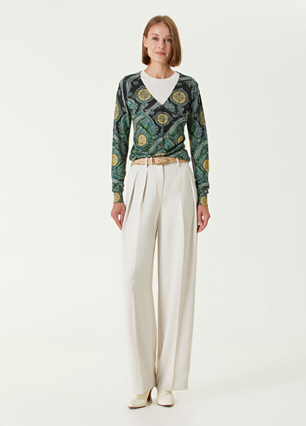Кардиган Etro, зеленый — фото 2