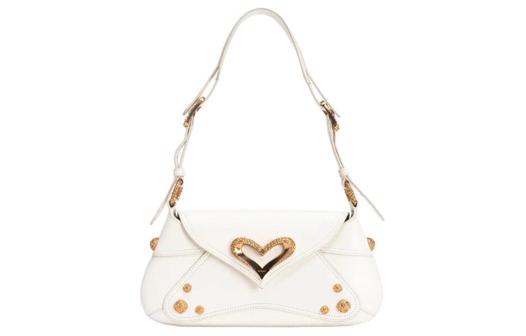 

Кожаная женская сумка через плечо белая PINKO