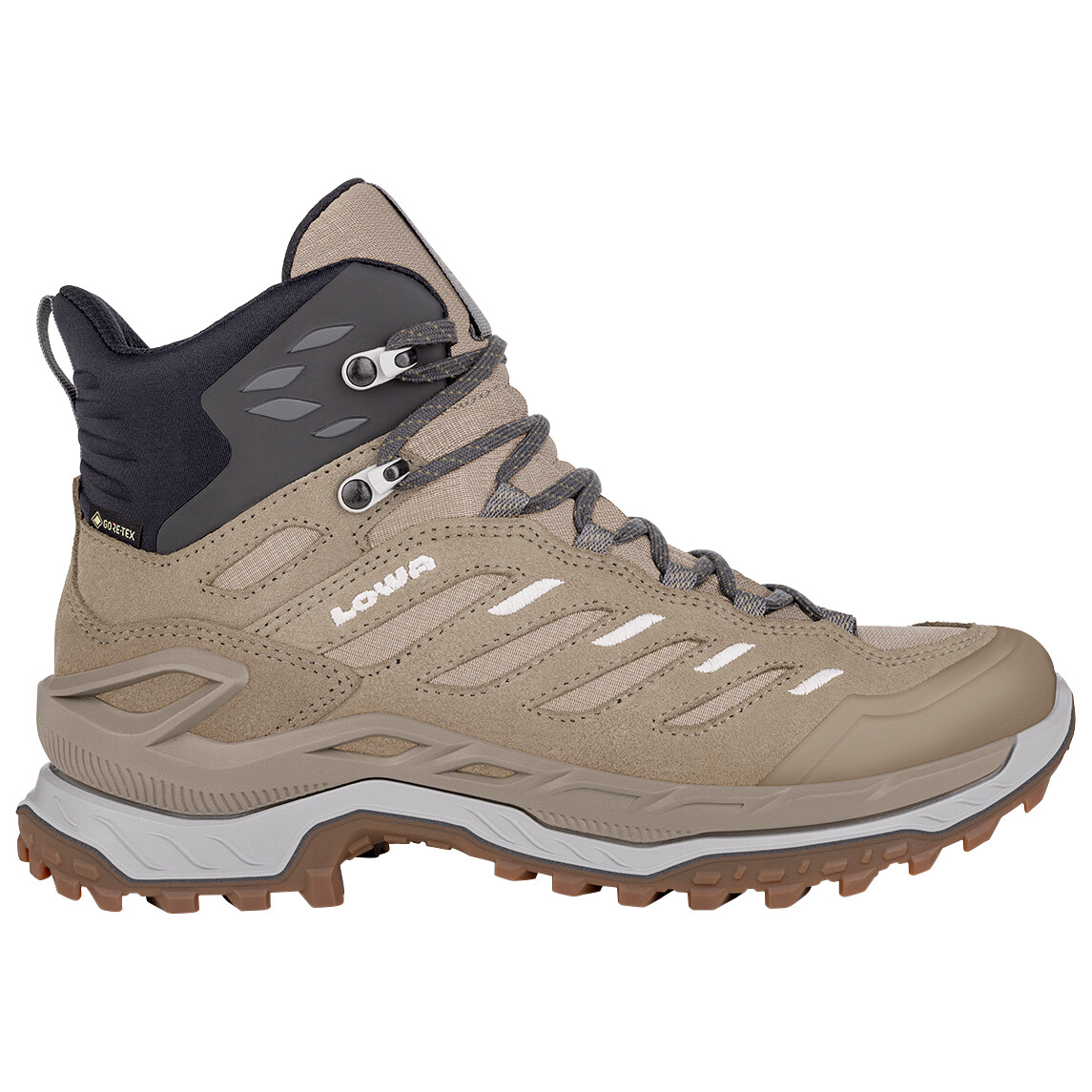 

Ботинки для прогулки Lowa Women's Innovo GTX Mid, цвет Dune/Grey