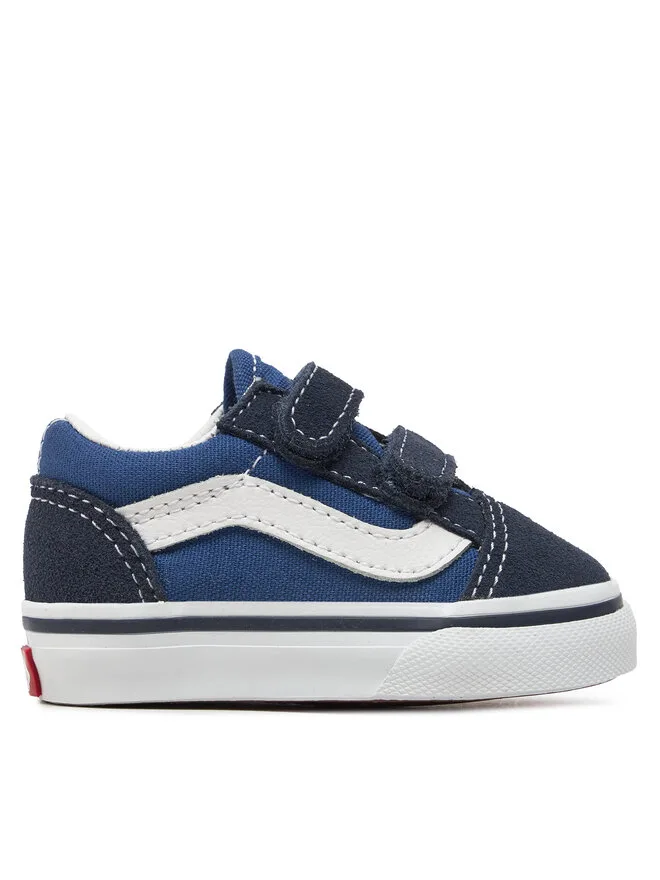 Vans Кроссовки Old Skool V VN000D3YNVY темно-синего цвета из ткани
