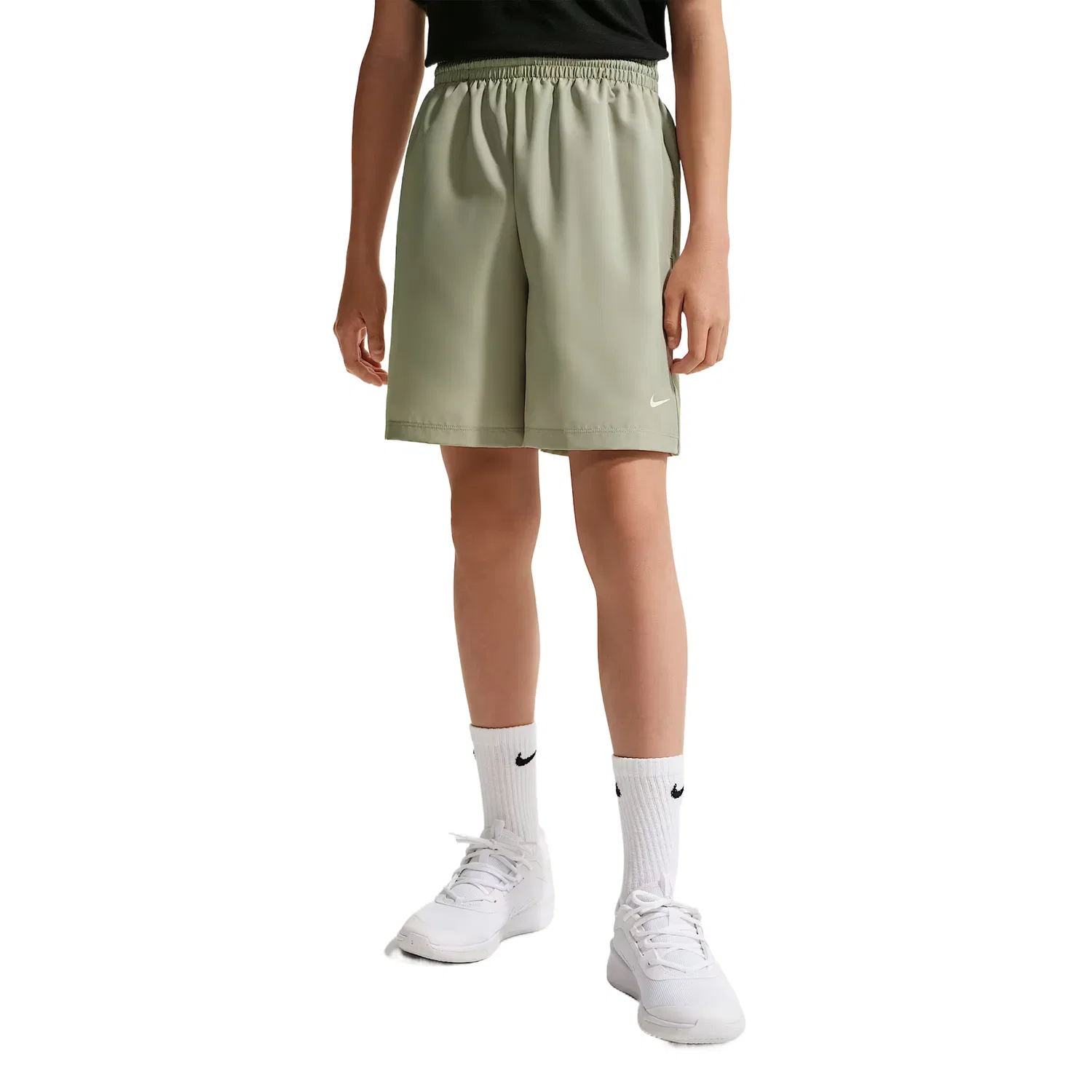 Детские быстросохнущие штаны Nike Fir Wood Green/White