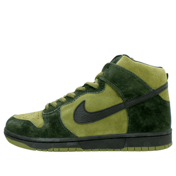 

Кроссовки sb dunk high pro Nike, зеленый