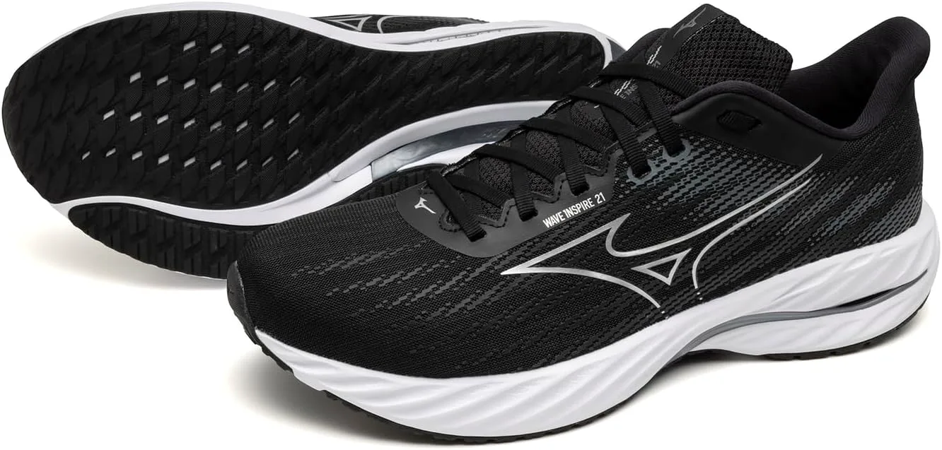 

Мужские кроссовки Mizuno Wave Inspire 21 2e, черный/серебристый