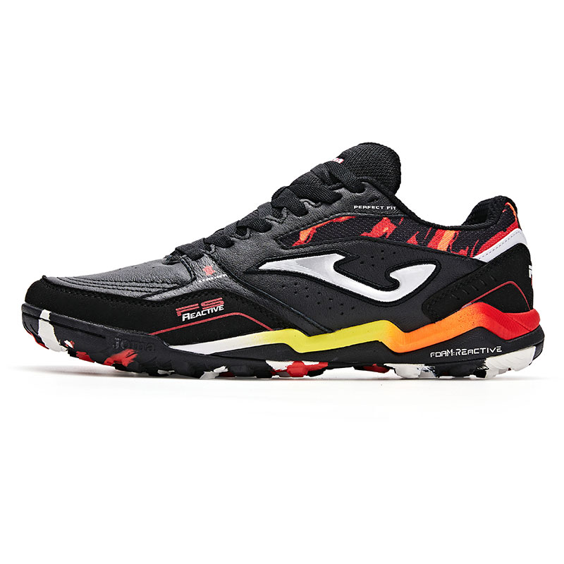 

Joma Футбольные бутсы TT Rubber Broken Studs для искусственного грунта, износостойкие, Five A Side, черные, красные