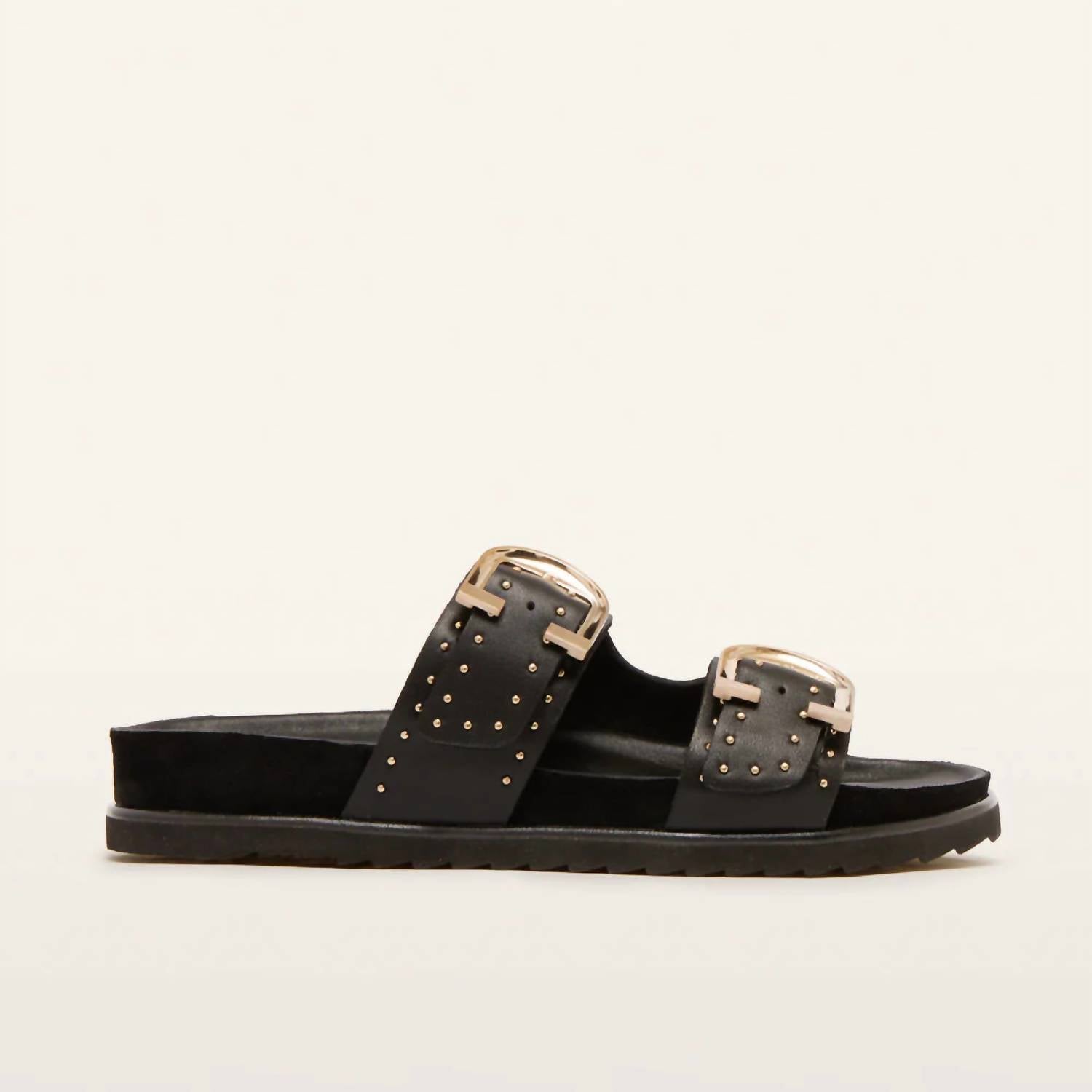 Women's Deon Stud Sandal In Black FRANKIE4