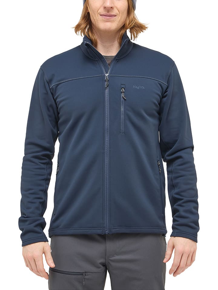 

Флисовая куртка "Rosson Mid" темно-синего цвета Haglöfs