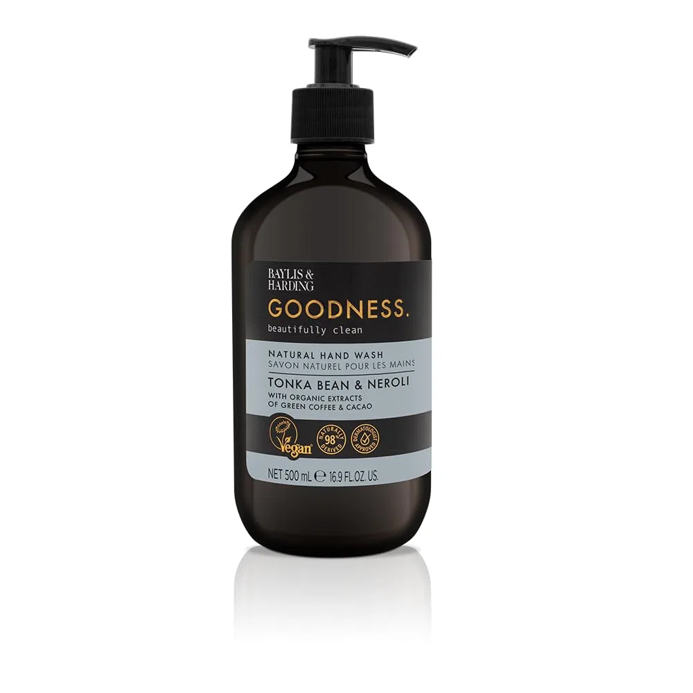 Натуральное жидкое мыло Tonka Bean & Neroli 3 x 500 мл от Baylis & Harding Goodness Baylis & Harding