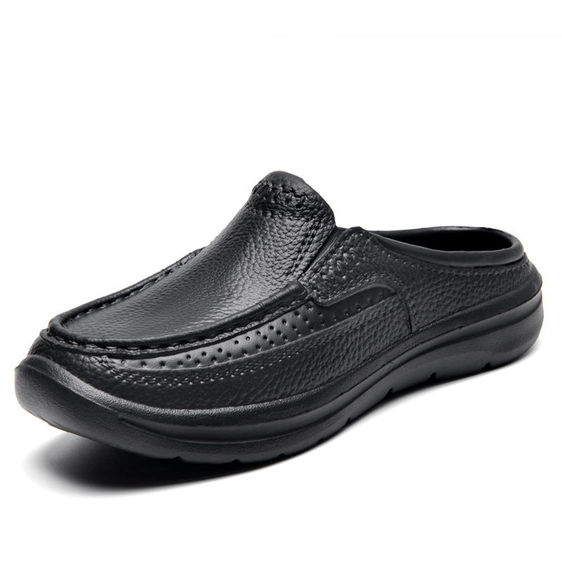 

Сандалии с закрытым носком, противоскользящие, мужские KUPE, Black