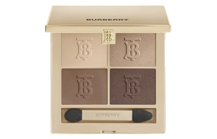 Тени для век Burberry Eye Quad #04 MIDNIGHT Smoky, 4 цвета — фото 4