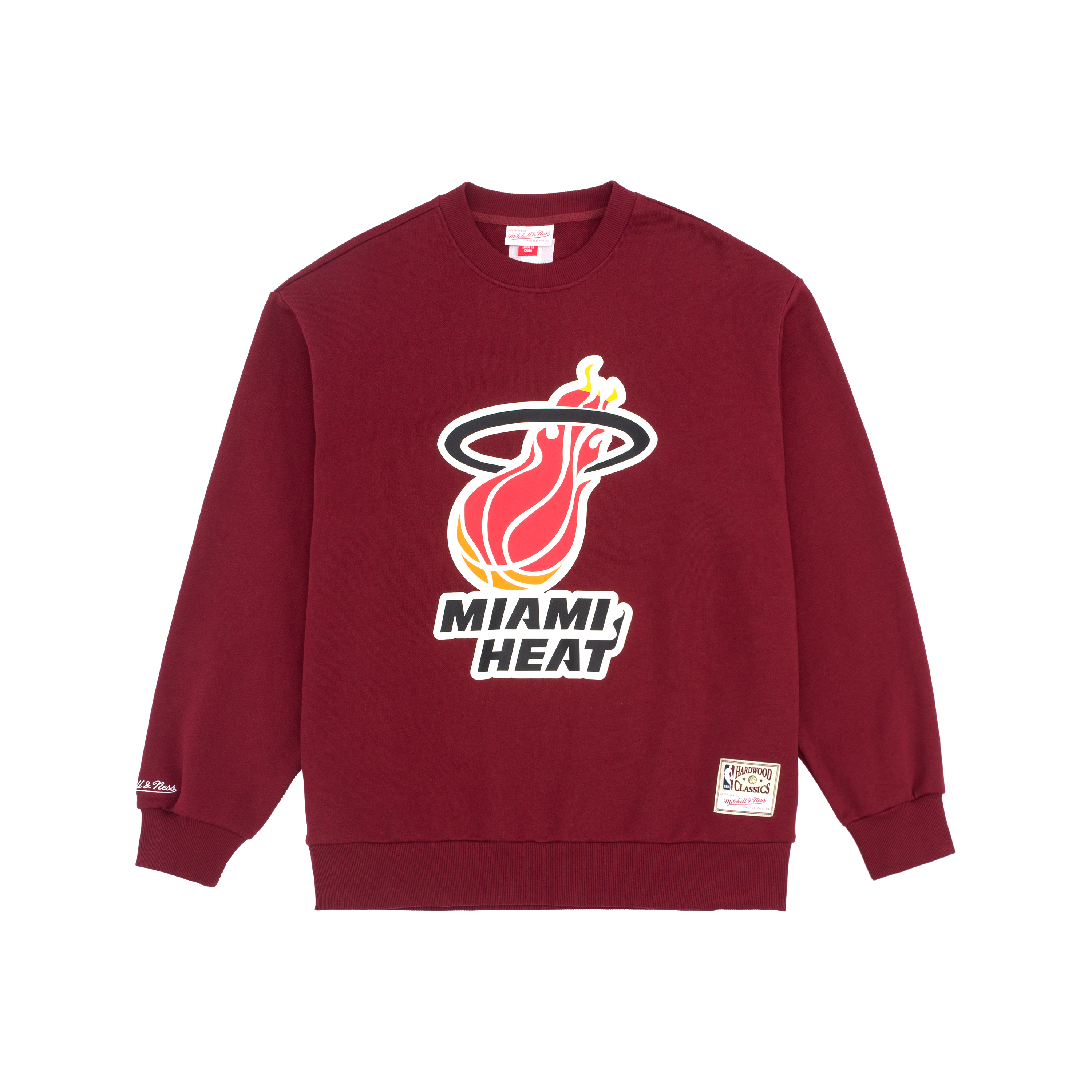 

Mitchell Ness Толстовка Mitchell & Ness FW23 унисекс красная