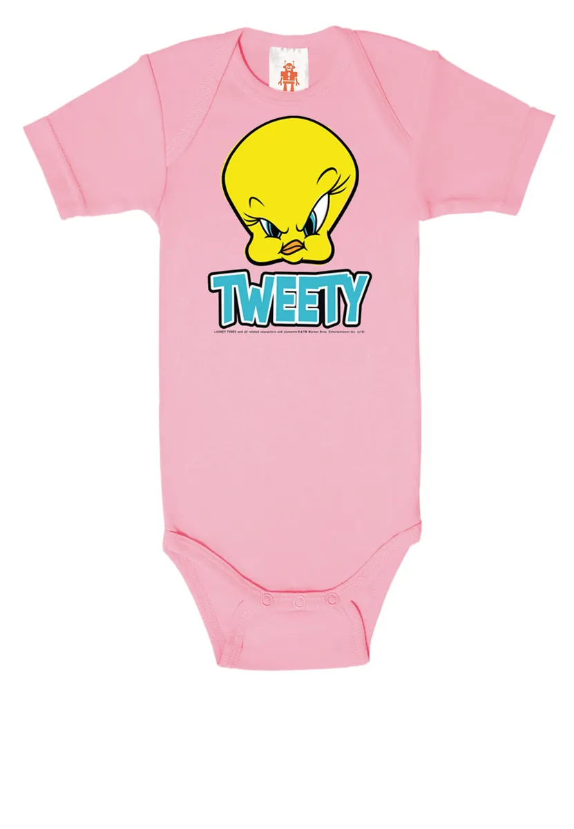 

Боди LOGOSHIRT с милым принтом Tweety, розовый