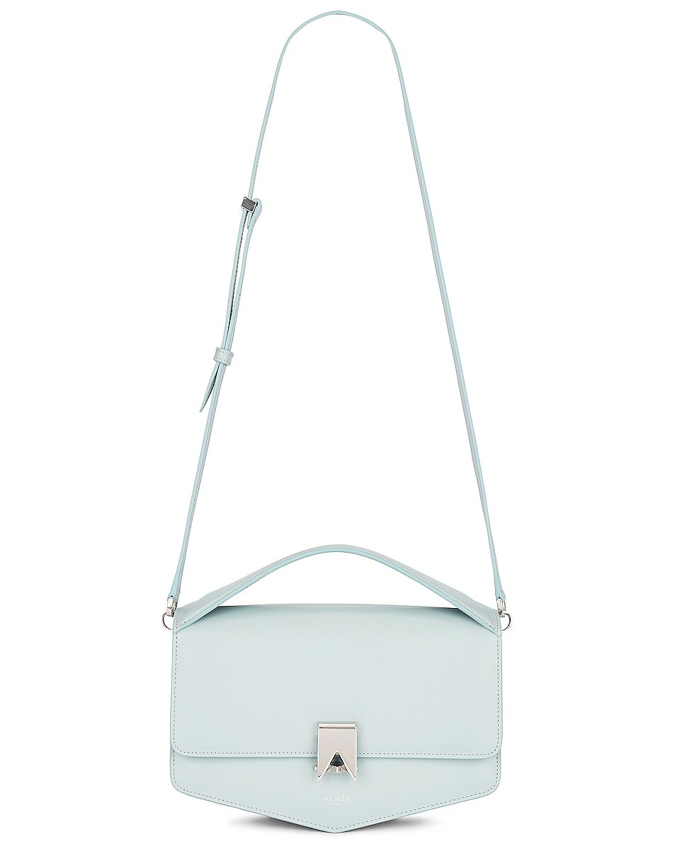 

Сумка кросс-боди Alaïa Le Papa Top Handle, цвет Gris Vert